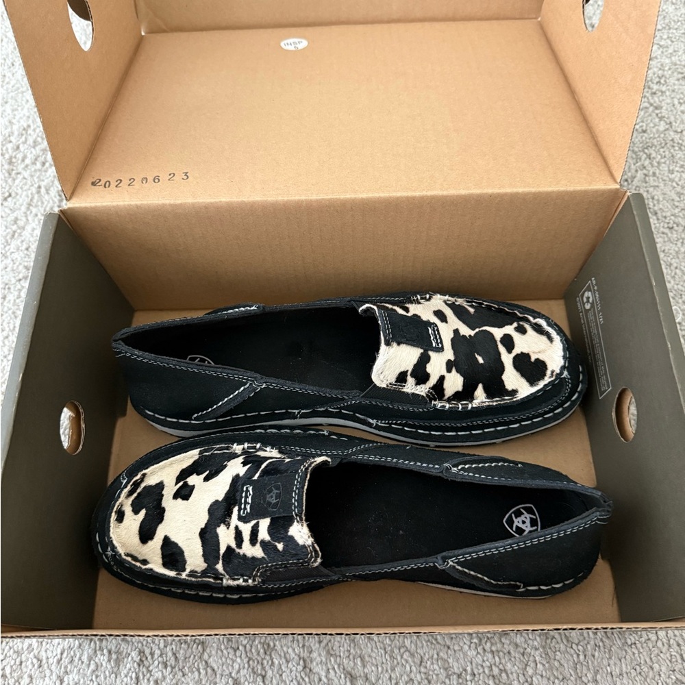 Ariat Women’s Black and White Slip-On Shoes